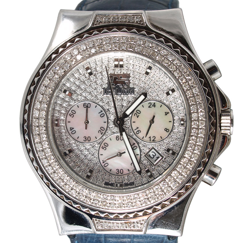 ICELINK MARVEL DIAMOND WRISTWATCH  14608a