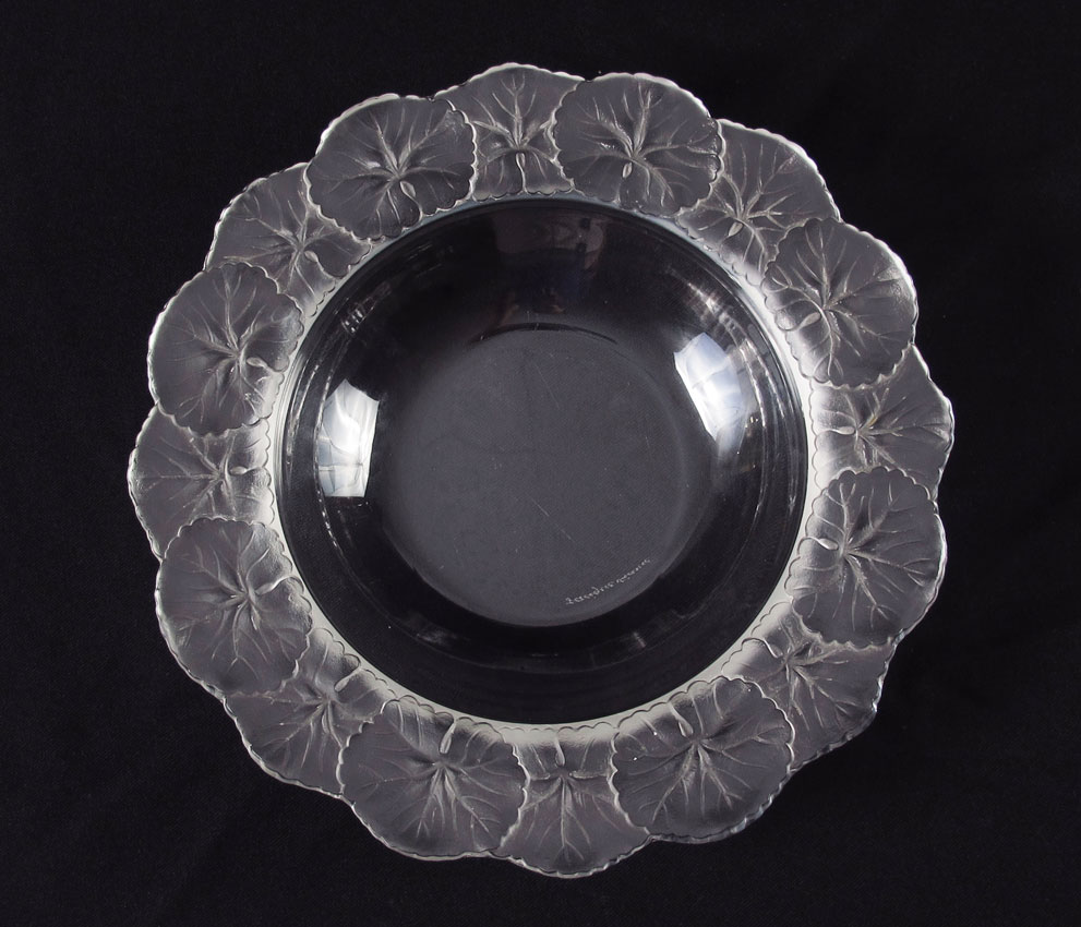 FRENCH LALIQUE CRYSTAL HONFLEUR 146141