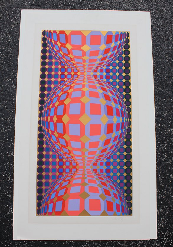 VASARELY Victor Hungarian 1908 1997  14615d