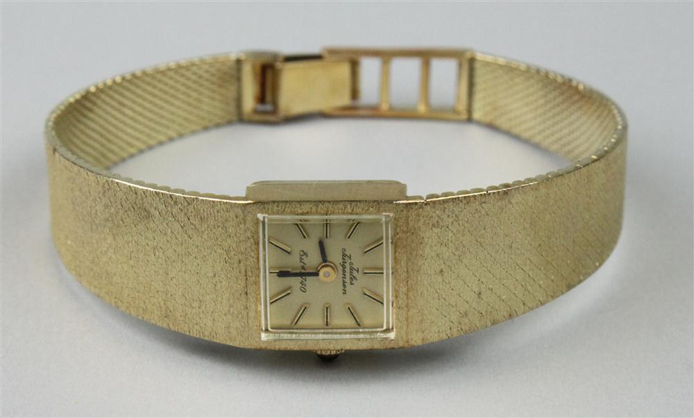 JULES JURGENSEN LADY'S 14K GOLD