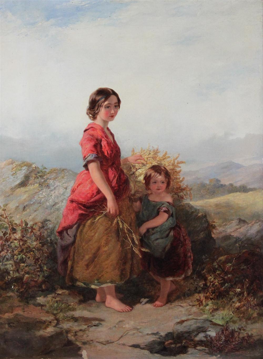 JAMES CURNOCK (BRITISH 1812-1870) CHILDREN