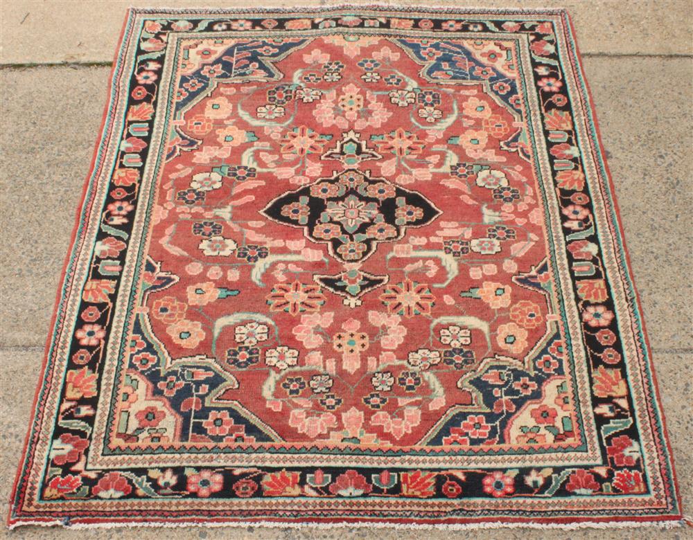 TWO ANTIQUE TRIBAL RUGS the first 146301