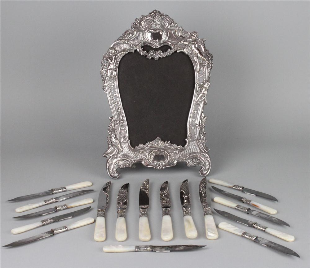 BAROQUE STYLE CONTINENTAL SILVER 1463bb