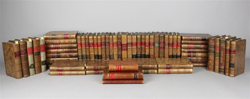 SIXTY SPANISH BOOKS IN LEATHER 14640f