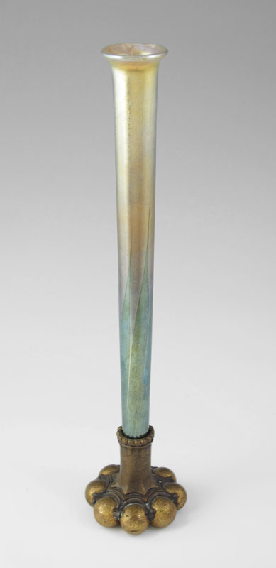 TIFFANY STUDIOS BUD VASE 717 Iridescent 1464f4