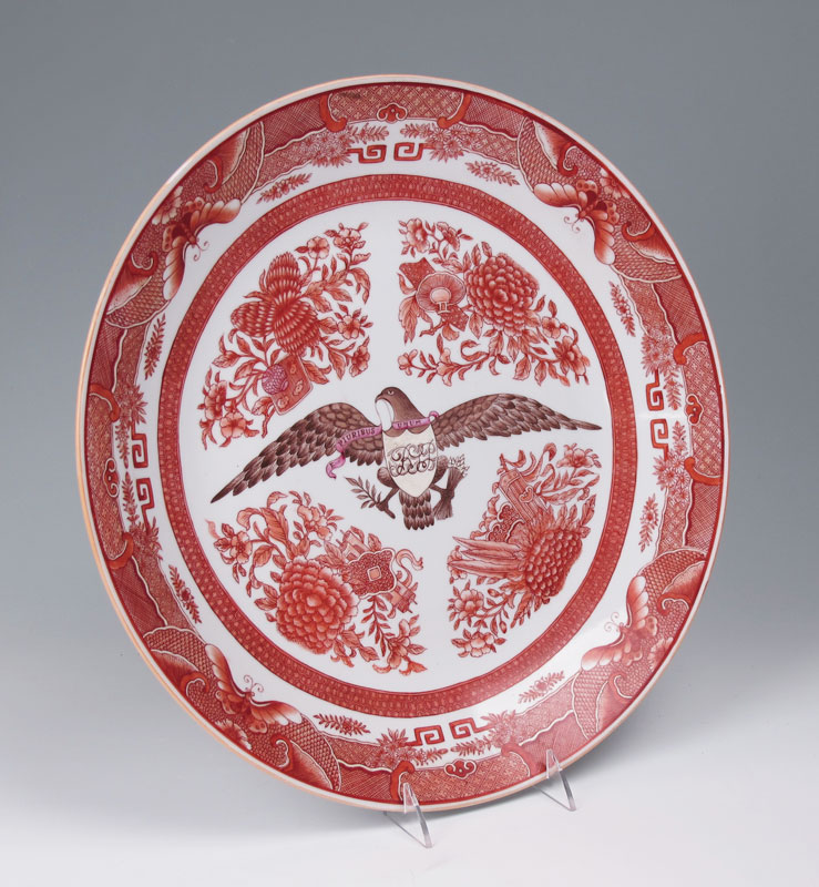 CHINESE EXPORT AMERICAN EAGLE MOTIF