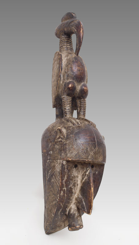 CARVED AFRICAN BAMBARA INITIATION