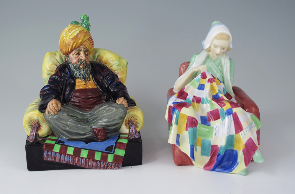 2 ROYAL DOULTON FIGURES: ''The