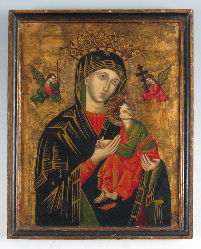 ICON TYPE OIL/BOARD OF MADONNA