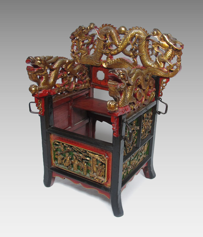 CHINESE MEIJI PERIOD PARCEL GILT 14671a