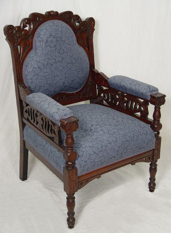 AESTHETIC MOVEMENT ARMCHAIR CA 14672b