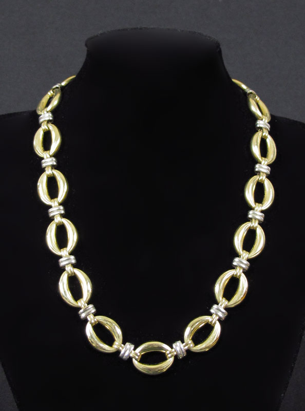 14K LINK NECKLACE 14K yellow with 146738