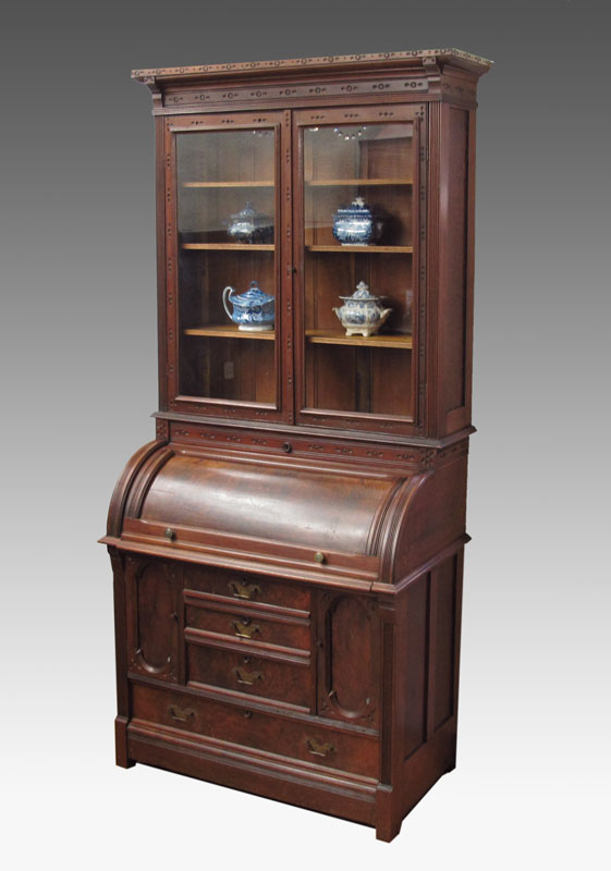 VICTORIAN ERA CYLINDER ROLL SECRETARY 146742