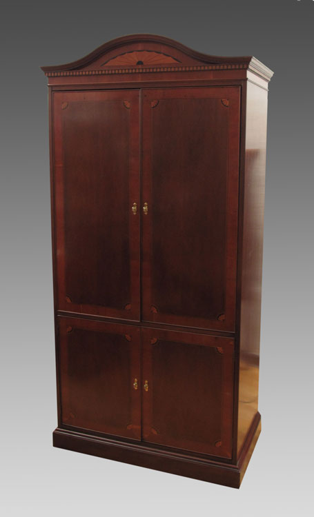 HERKMAN ARMOIRE STYLE MEDIA CABINET  14678c