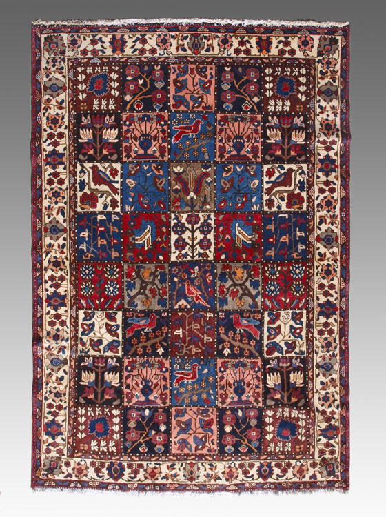 PERSIAN BACHTIARI HAND KNOTTED