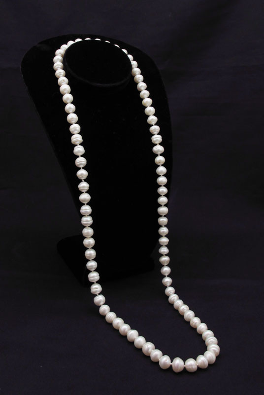 36'' STRAND FRESH WATER PEARLS;