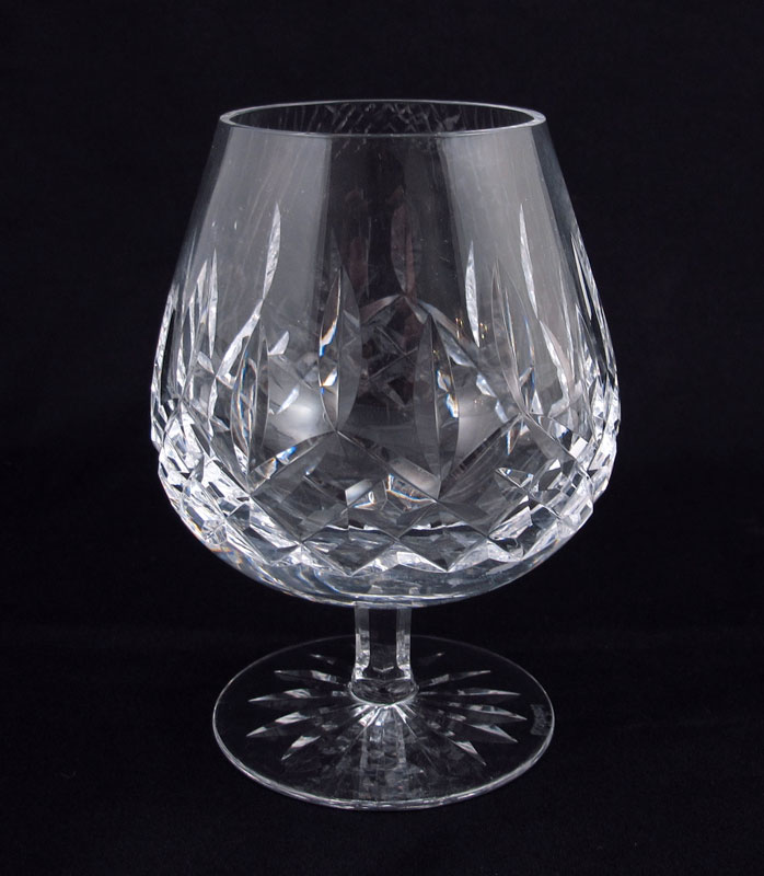 16 WATERFORD CRYSTAL BRANDY GLASSES: