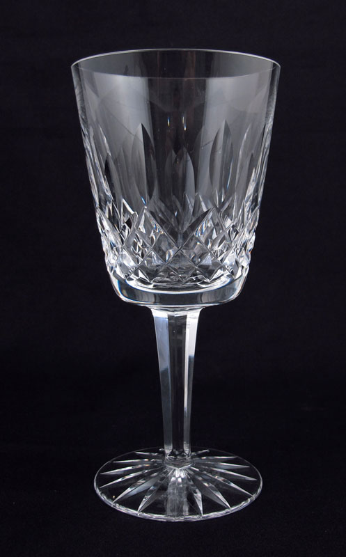 10 WATERFORD CRYSTAL WATER GOBLETS  1467f9