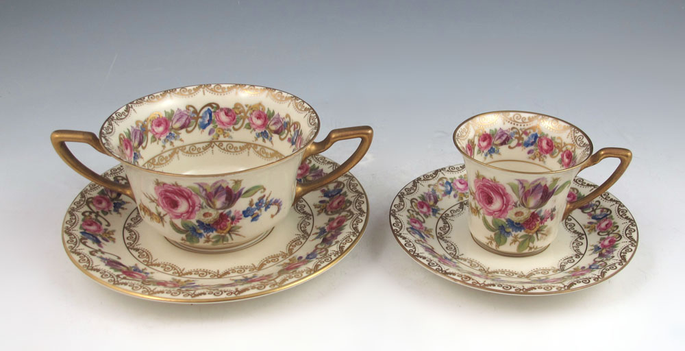 ROSENTHAL VIENNA PATTERN CUPS AND