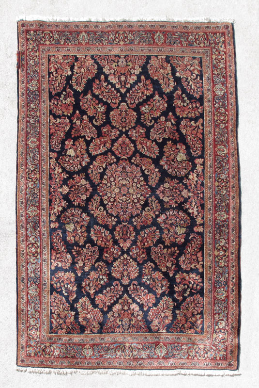 ANTIQUE PERSIAN SAROUK HAND KNOTTED