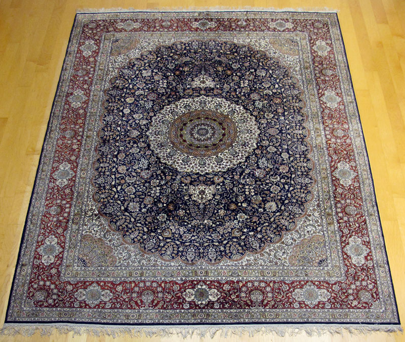 MODERN SINO PERSIAN HAND KNOTTED 14689c