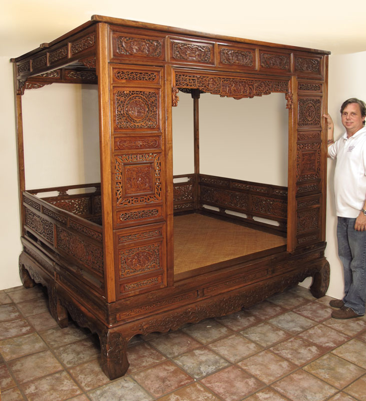 CHINESE CANOPY WEDDING BED CHAMBER: