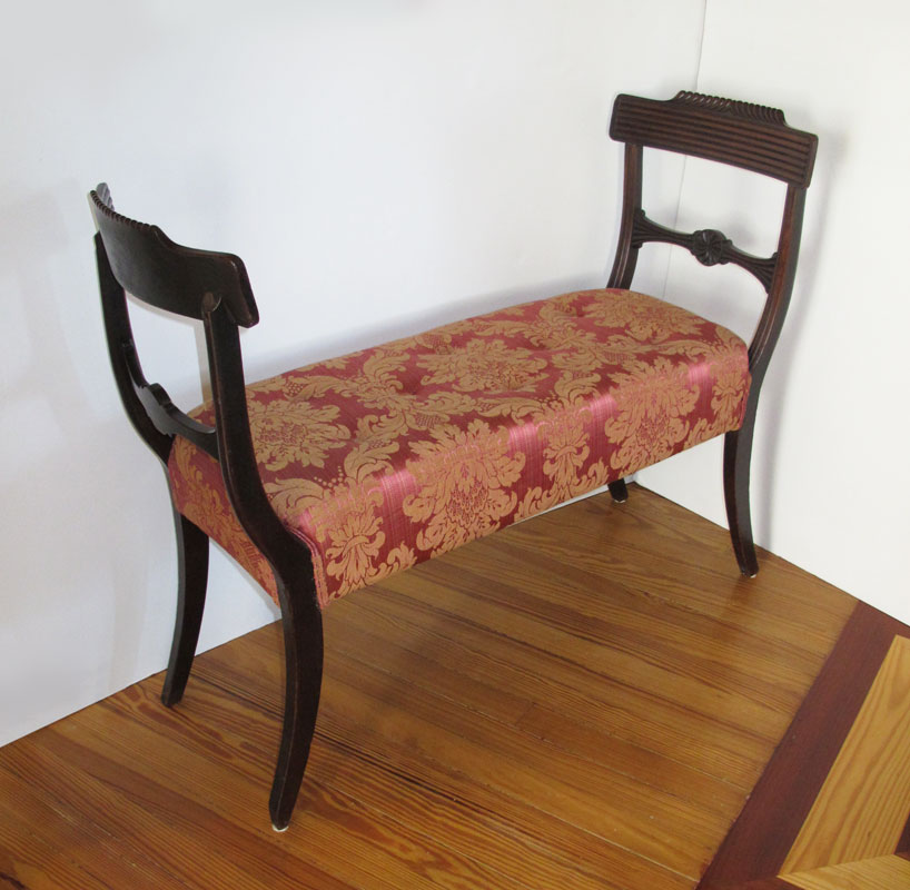 MAHOGANY CHAIR BENCH A unique 146907