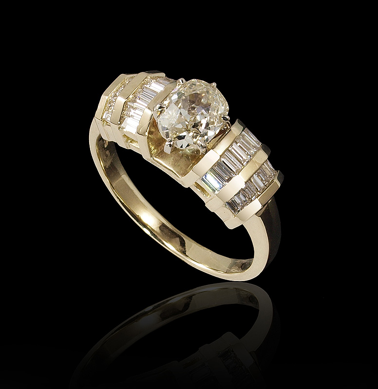 1 49 CTW DIAMOND ENGAGEMENT OR 14690b