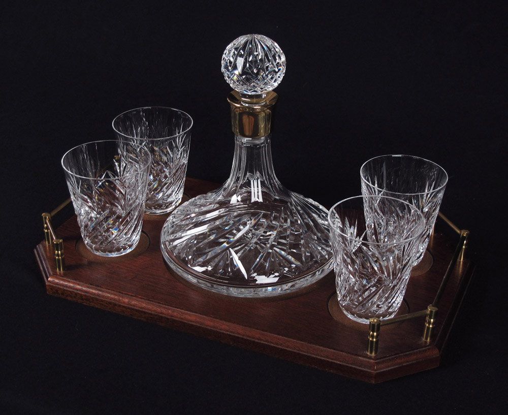 WATERFORD CRYSTAL DECANTER TRAY 146997