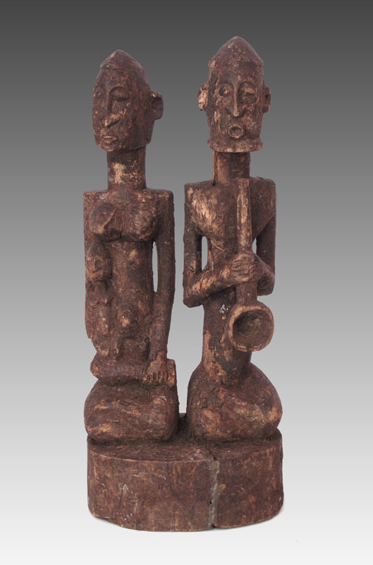 AFRICAN DOGON PRIMORDIAL COUPLE 146a00