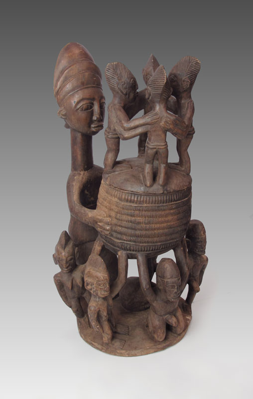 AFRICAN NIGERIA YORUBA POT 50''