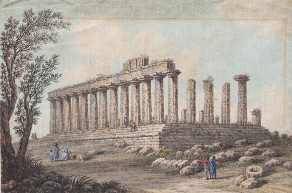 AGRIGENTO PAINTING ATTRIBUTED TO