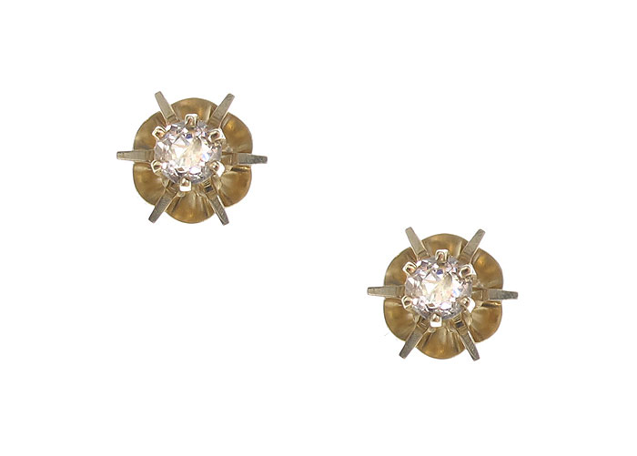  50 CT DIAMOND STUD EARRINGS 14K 146a74