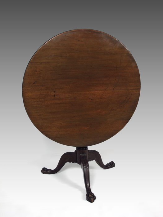 CHIPPENDALE STYLE TILT TOP TABLE  146b23