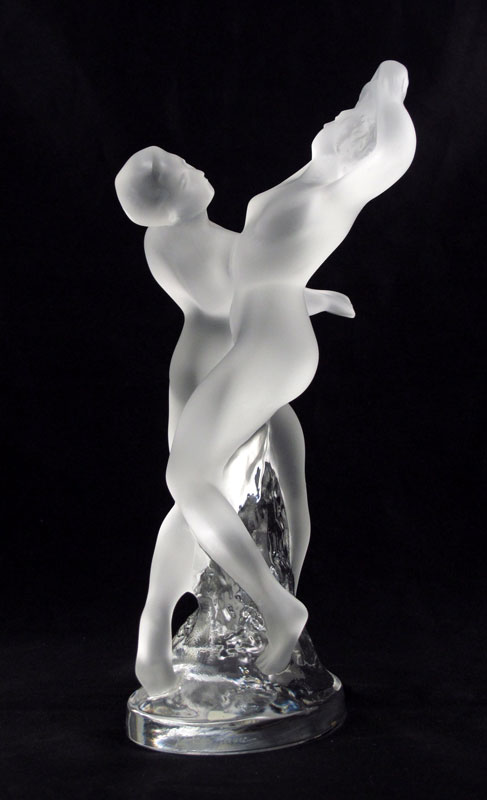 LALIQUE NUDES DANCING Frosted 146b73