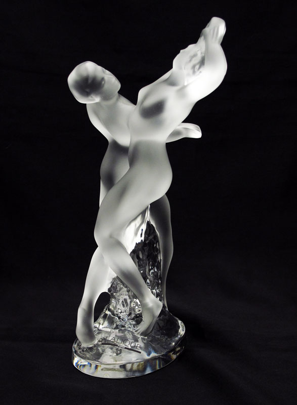 LALIQUE NUDES DANCING Frosted 146b74