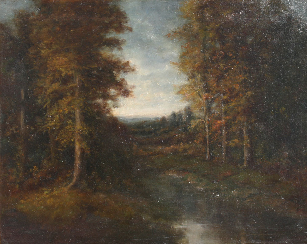 TONALIST LANDSCAPE PAINTING SIGNED 146be2