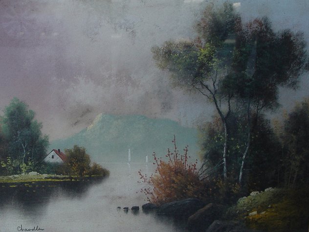 HUDSON RIVER SCHOOL STYLE PASTEL 146c23