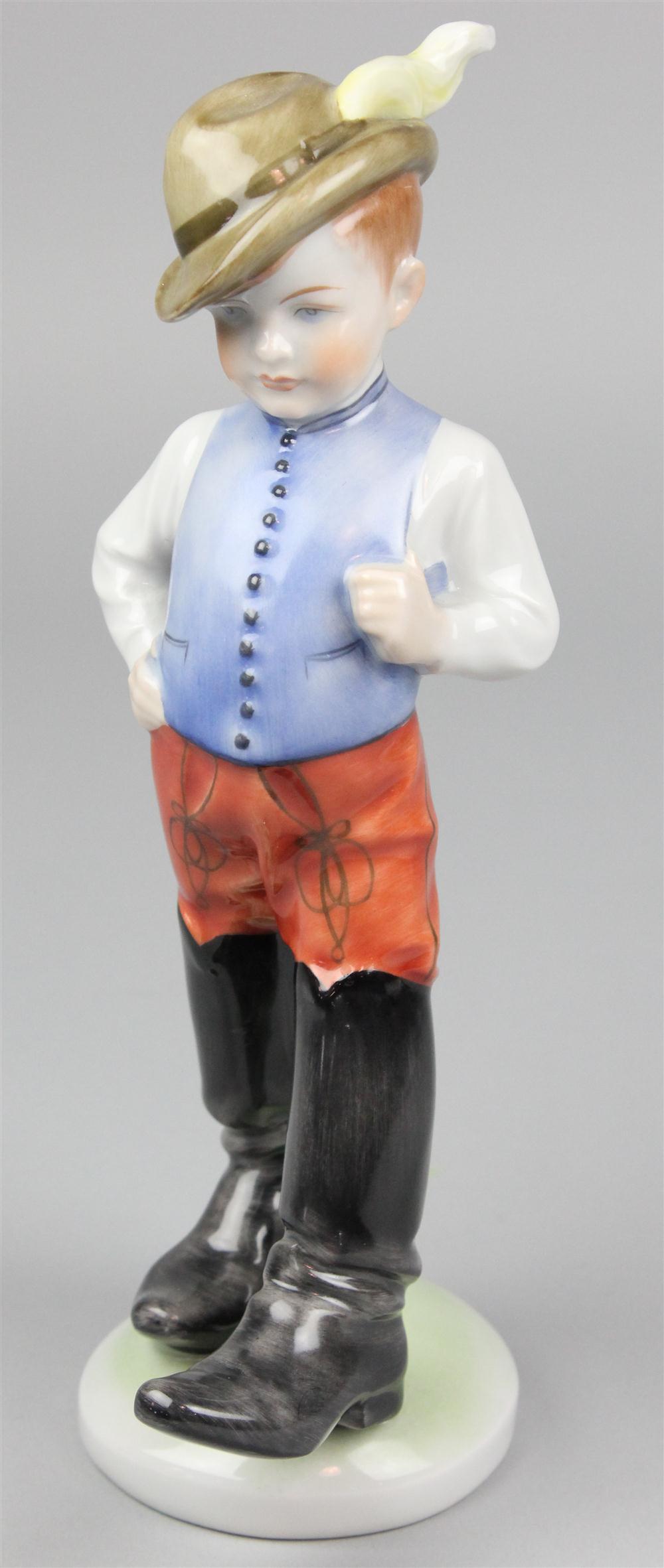 HEREND PORCELAIN FIGURE OF ''THE