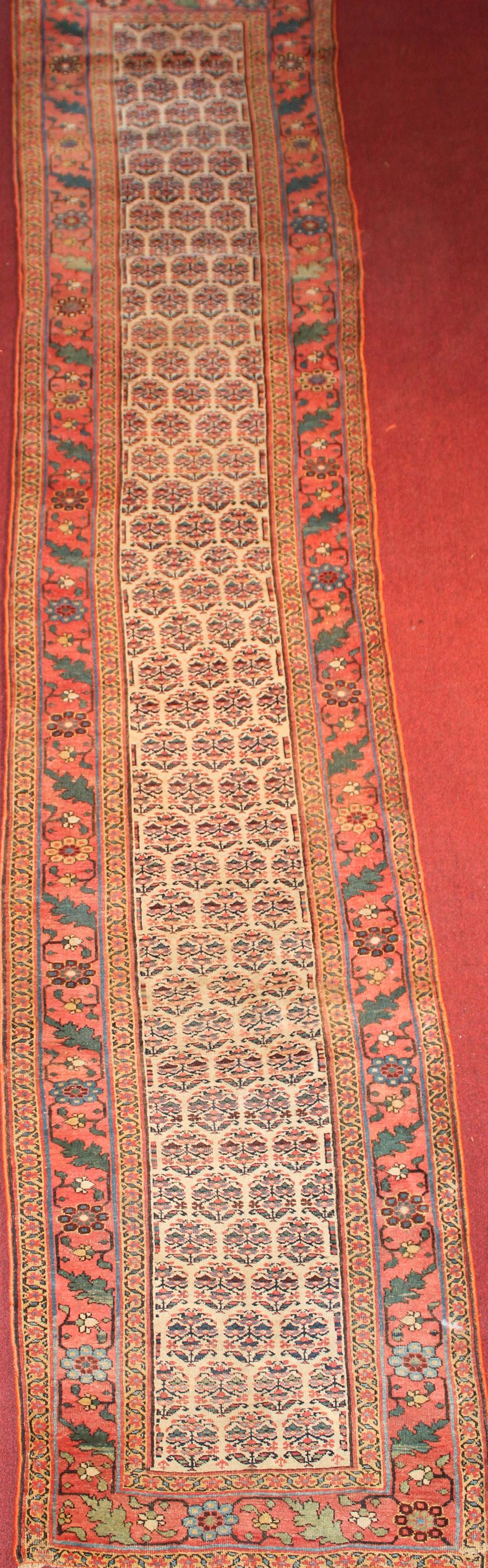 PERSIAN OUSHAK RUG approx 17  146dcb