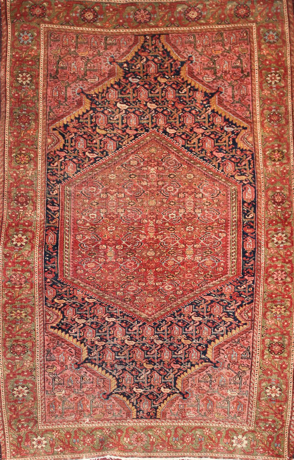 FARAHAN RUG approx. 6'6'' x 4';