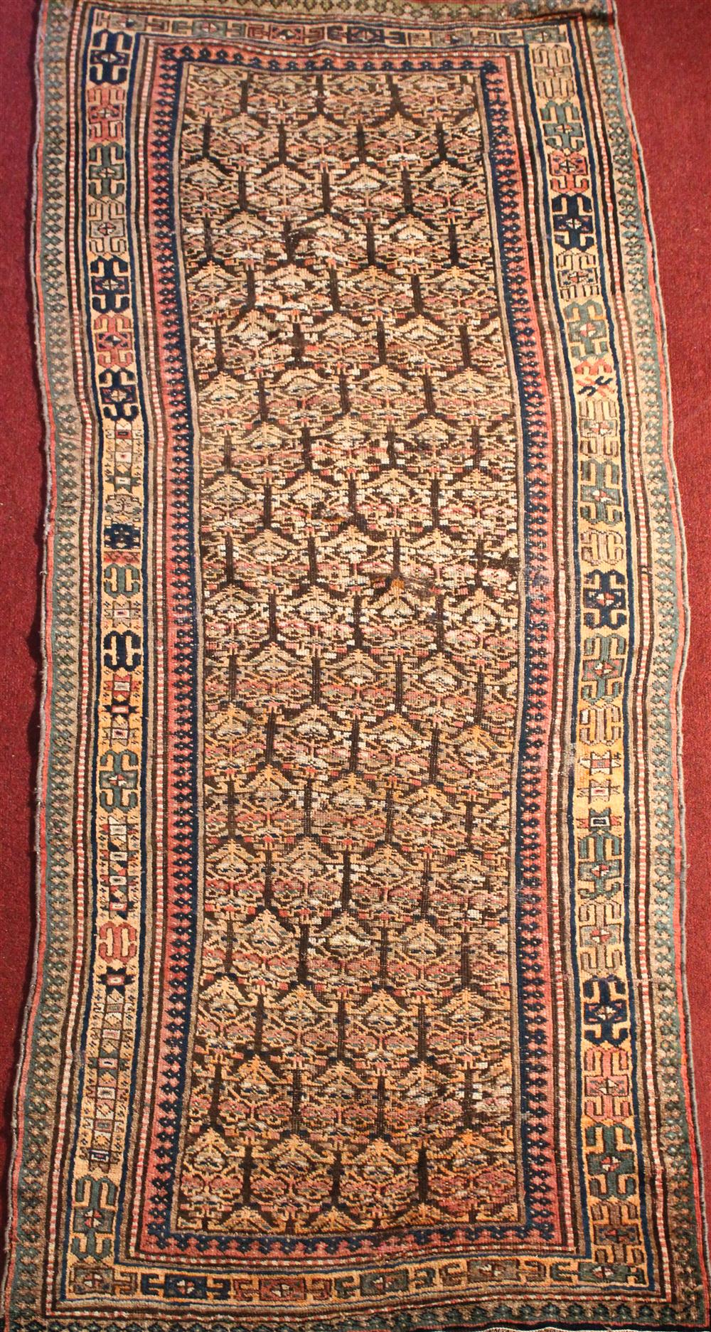 PERSIAN KURDISH RUG approx 9 6  146e56