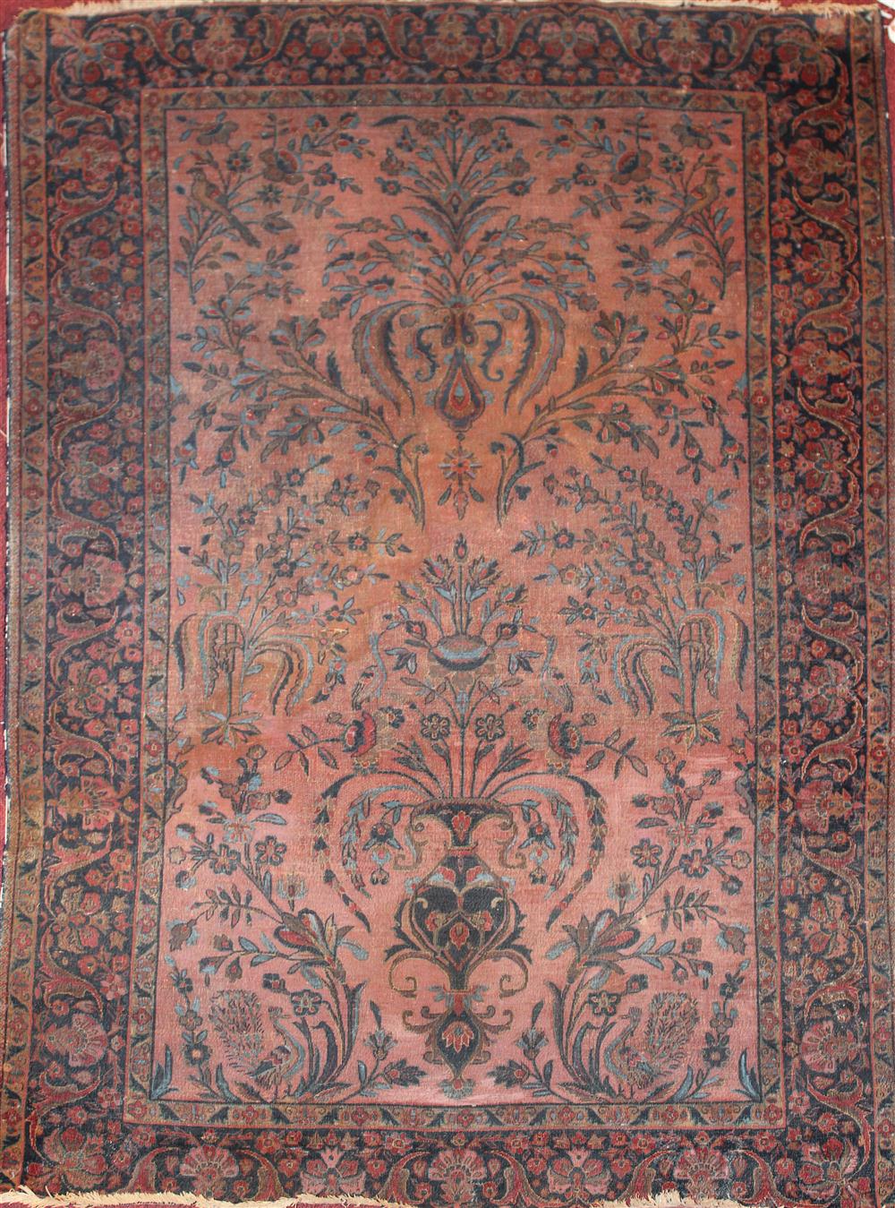 FARAHAN RUG approx 6 x 4 retail 146e7c