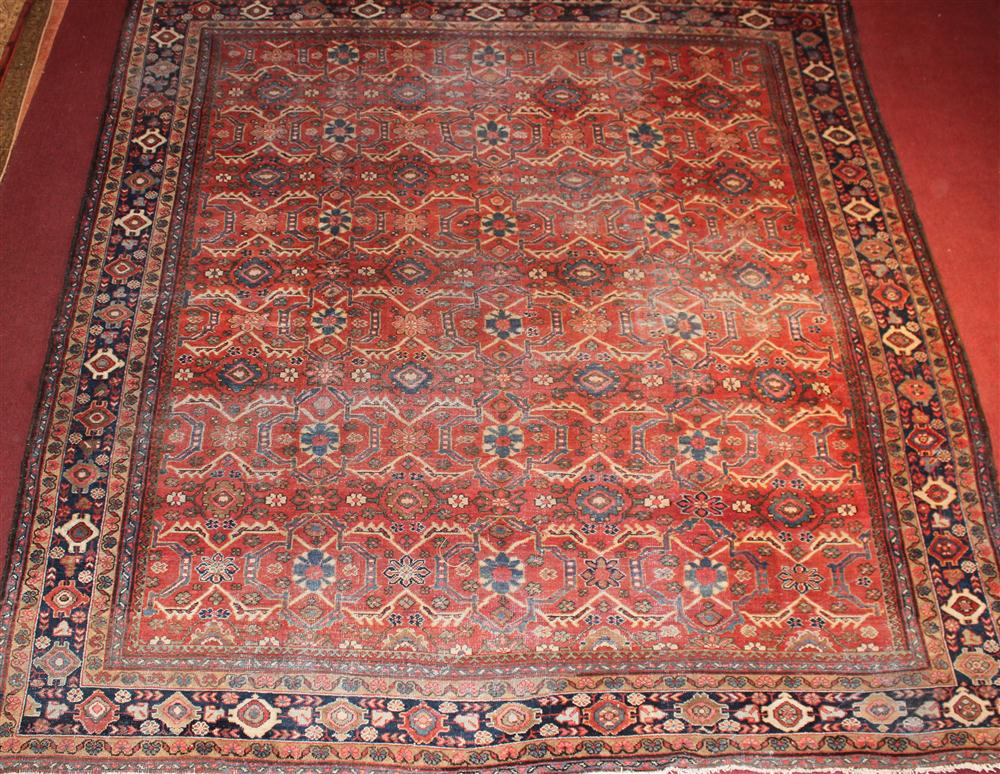 PERSIAN SULTANABAD WOOL RUG approx  146e82