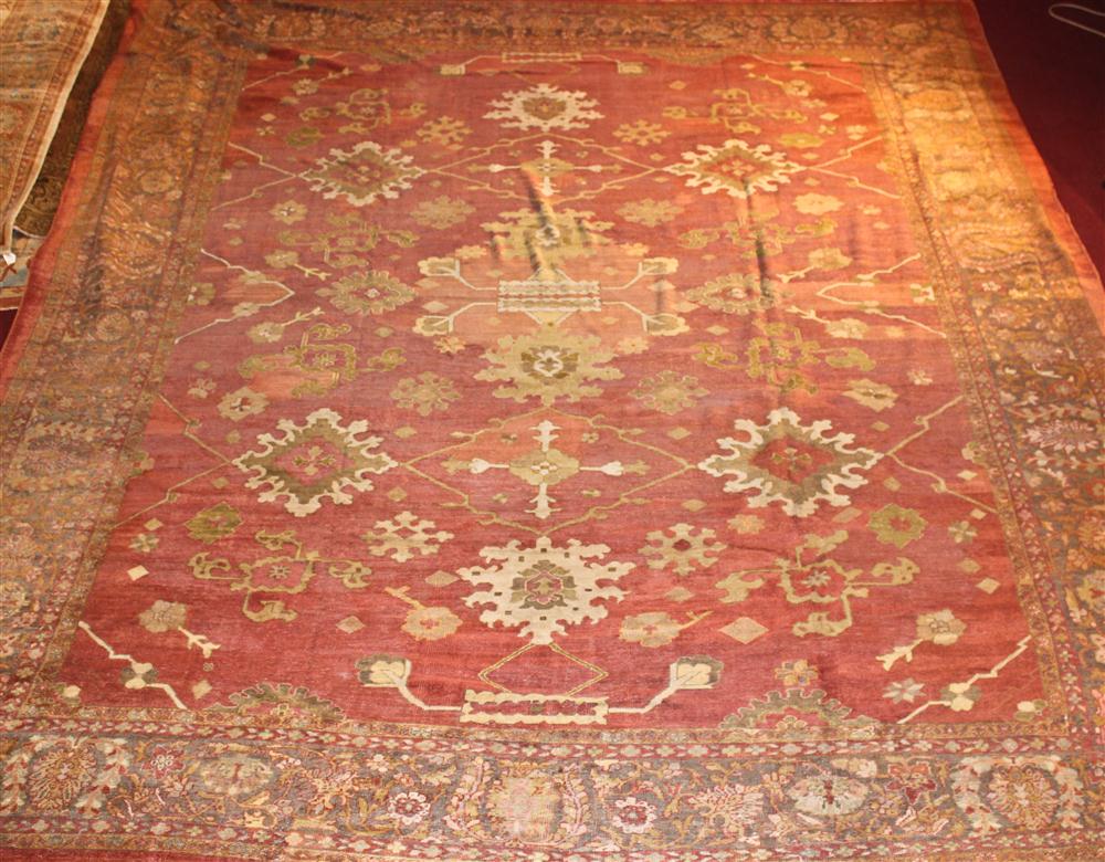 SULTANABAD RUG approx. 17'1'' x