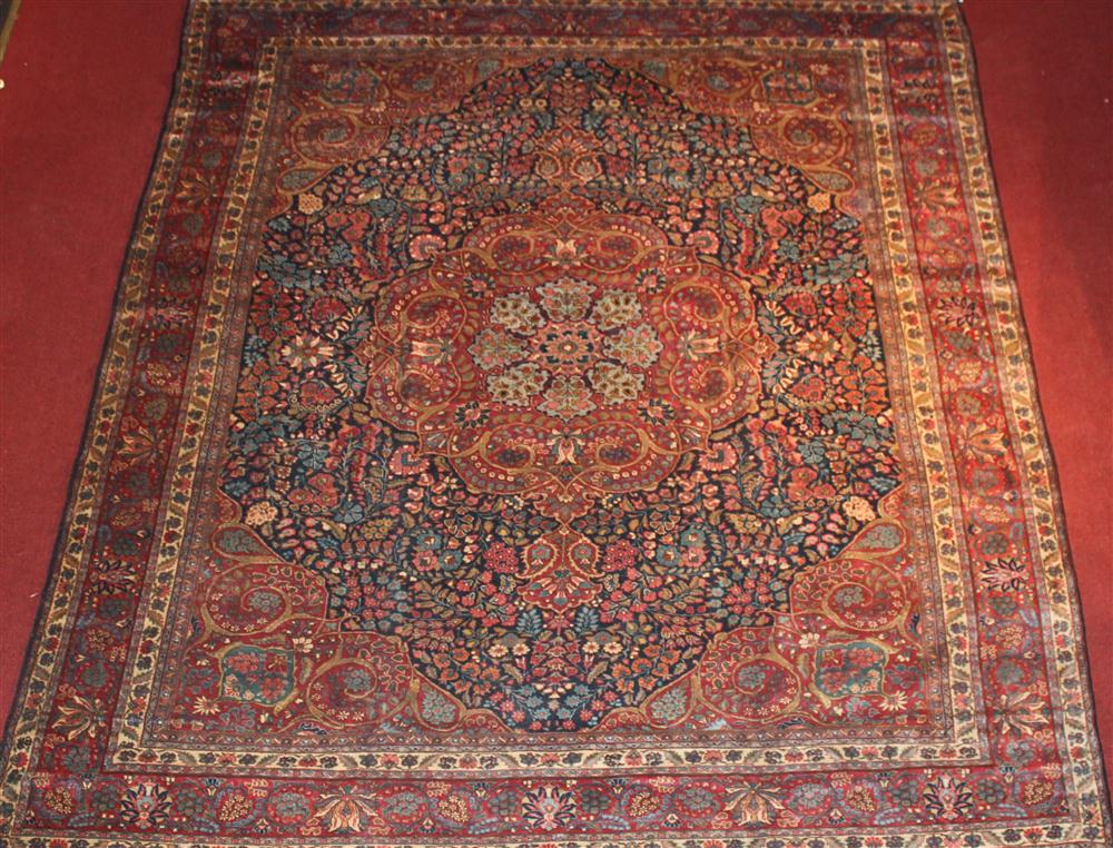 TABRIZ RUG approx 15 x 11 5  146e9a