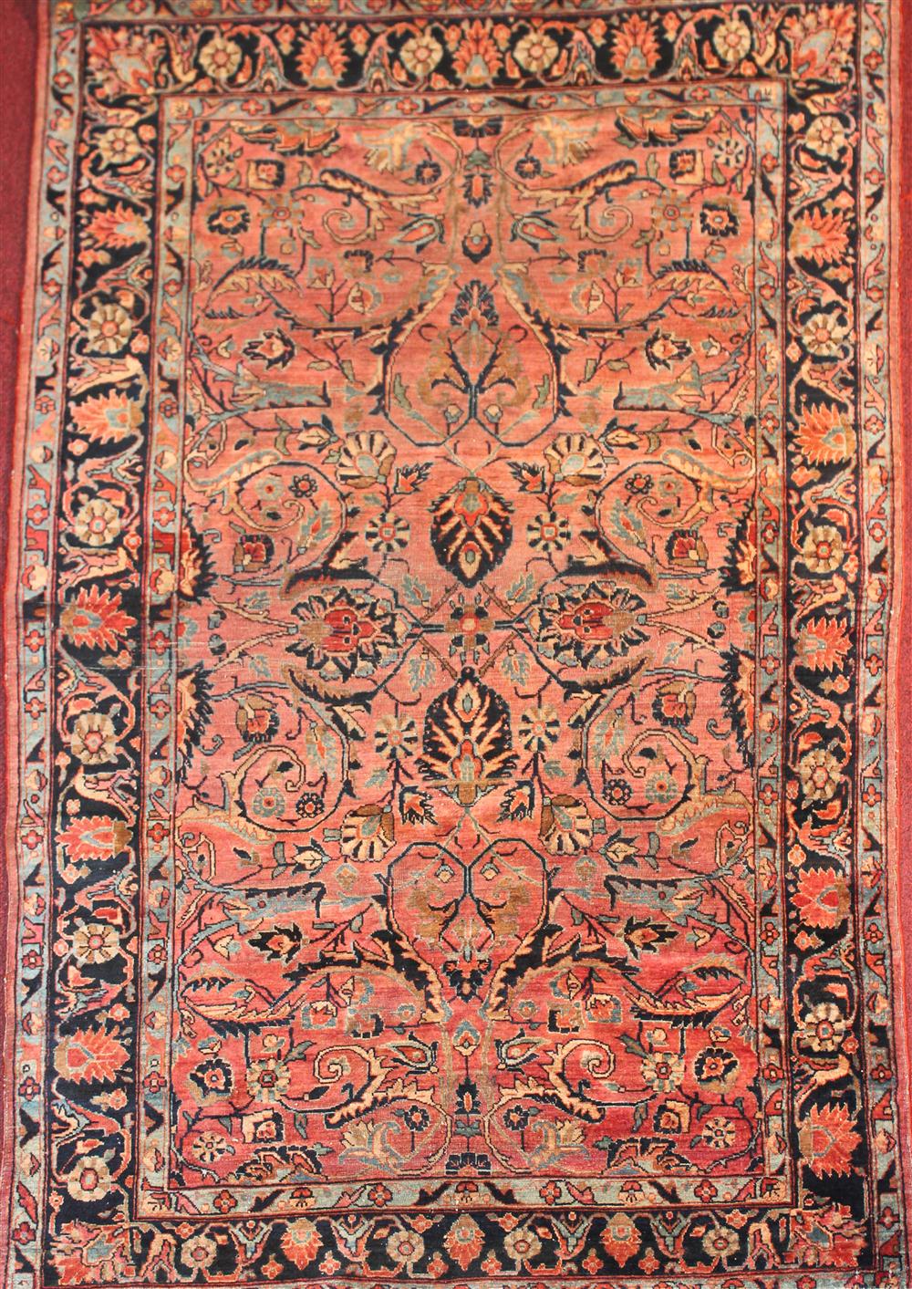 FARAHAN RUG approx. 6'7'' x 4'3'';