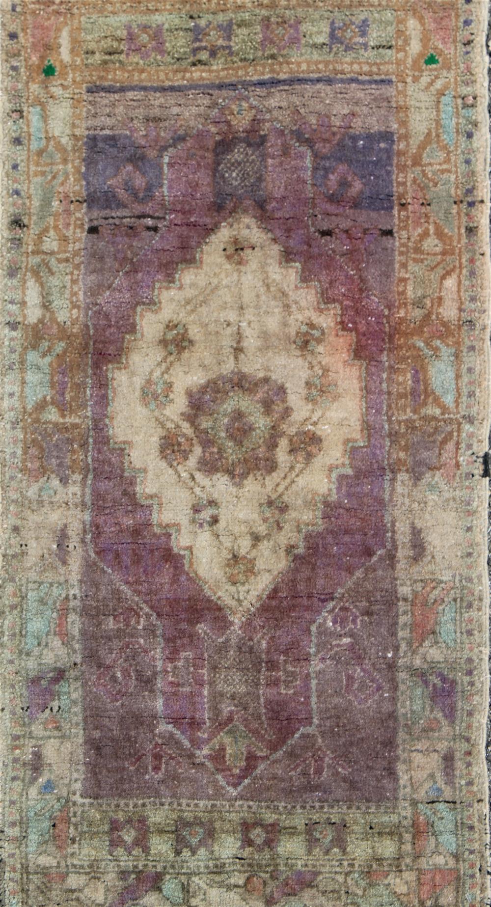 ANATOLIAN RUG approx. 3'4'' x 1'9'';