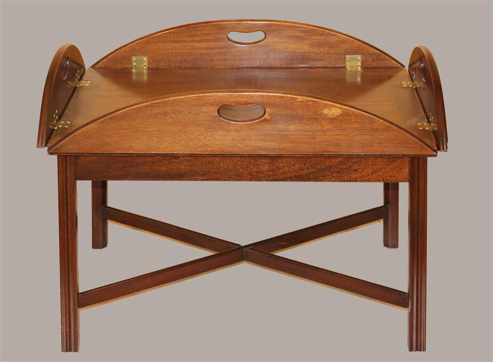 GEORGE III STYLE MAHOGANY BUTLER'S