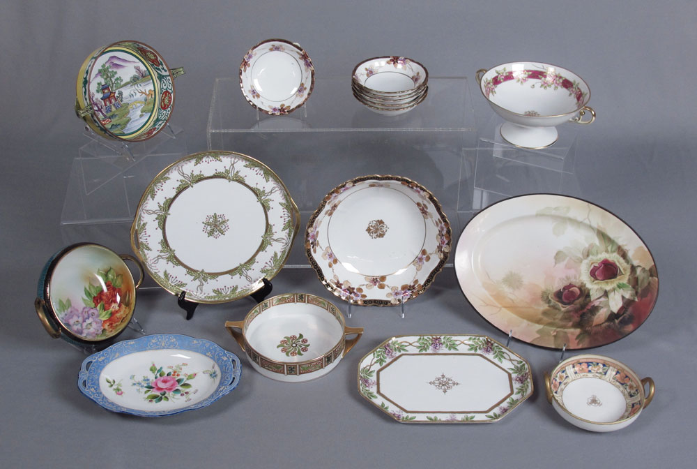 LARGE COLLECTION OF NIPPON PORCELAIN: